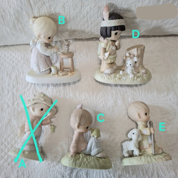 Precious Moments Figurines - Picture 1 of 4